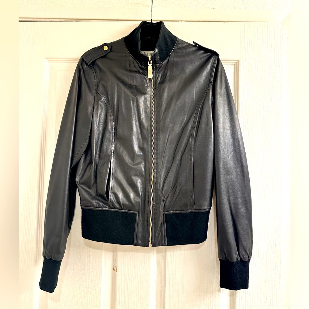 Leather jacket